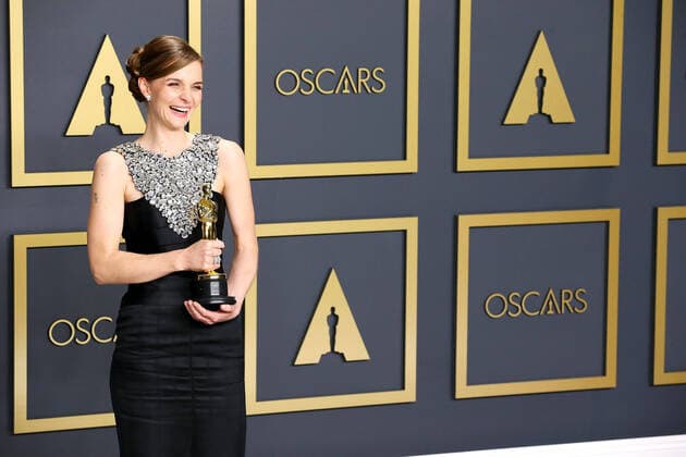February 9, 2020, Hollywood, CA, USA: HOLLYWOOD, CA - FEBRUARY 9: Hildur Gudnadottir, Hildur Gudnadottir poses in the press room during the 92nd Annual Academy Awards at Loews Hollywood Hotel on February 9, 2020 in Hollywood, California. Photo: Christopher Victorio imageSPACE Hollywood USA - ZUMAs181 20200209_zea_s181_256 Copyright: xImagespacex
