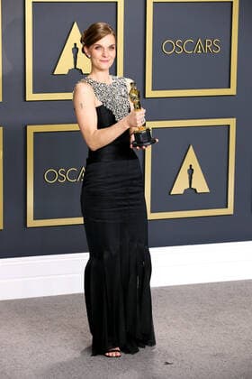 February 9, 2020, Hollywood, CA, USA: HOLLYWOOD, CA - FEBRUARY 9: Hildur Gudnadottir, Hildur Gudnadottir poses in the press room during the 92nd Annual Academy Awards at Loews Hollywood Hotel on February 9, 2020 in Hollywood, California. Photo: Christopher Victorio imageSPACE Hollywood USA - ZUMAs181 20200209_zea_s181_258 Copyright: xImagespacex