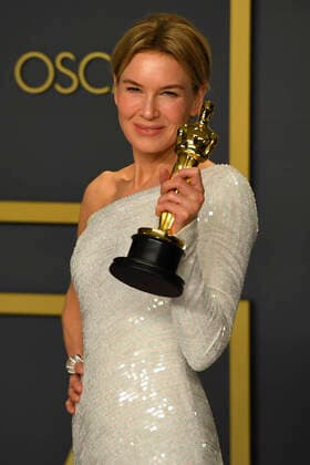 February 9, 2020, Los Angeles, California, USA: RENEE ZELLWEGER in the Press Room during the 92nd Academy Awards, presented by the Academy of Motion Picture Arts and Sciences (AMPAS), at the Dolby Theatre in Hollywood. Los Angeles USA - ZUMAz03_ 20200209_zbp_z03_365 Copyright: xKevinxSullivanx