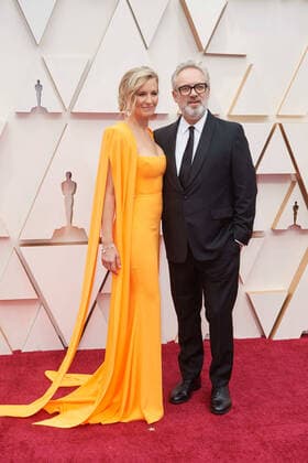 February 9, 2020, Hollywood, California, USA: Oscar nominee, Sam Mendes (R) and wife Alison Balsom arrives on the red carpet of The 92nd Oscars at the Dolby Theatre in Hollywood, CA on Sunday, February 9, 2020. Hollywood USA - ZUMAz03_ 20200209_sha_z03_413 Copyright: xAMPASx