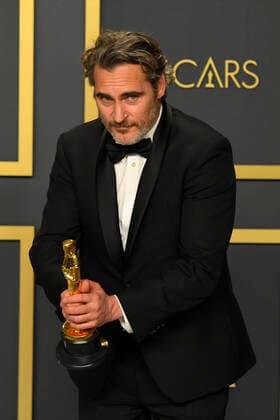 February 9, 2020, Los Angeles, California, USA: JOAQUIN PHOENIX in the Press Room during the 92nd Academy Awards, presented by the Academy of Motion Picture Arts and Sciences (AMPAS), at the Dolby Theatre in Hollywood. Los Angeles USA - ZUMAz03_ 20200209_zbp_z03_395 Copyright: xKevinxSullivanx