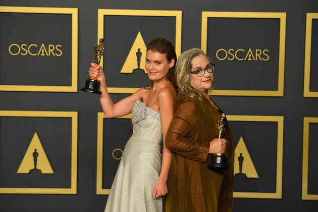 Entertainment Themen der Woche KW06 Entertainment Bilder des Tages February 9, 2020, Los Angeles, California, USA: ELENA ANDREICHEVA AND CAROL DYSINGER in the Press Room during the 92nd Academy Awards, presented by the Academy of Motion Picture Arts and Sciences (AMPAS), at the Dolby Theatre in Hollywood. Los Angeles USA - ZUMAz03_ 20200209_zbp_z03_454 Copyright: xKevinxSullivanx