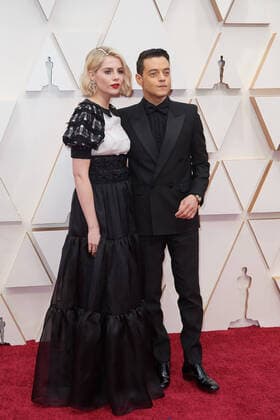 09 February 2020 - Hollywood, California - Lucy Boynton and Rami Malek. 92nd Annual Academy Awards presented by the Academy of Motion Picture Arts and Sciences held at Hollywood & Highland Center. Photo Credit: A.M.P.A.S. AdMedia 251036 2020-02-09 California Hollywood Etats-Unis  Copyright: xAdMediax STAR_251036_248