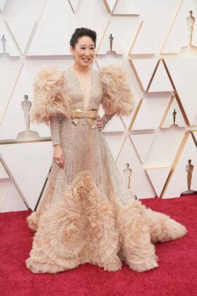 09 February 2020 - Hollywood, California - Sandra Oh. 92nd Annual Academy Awards presented by the Academy of Motion Picture Arts and Sciences held at Hollywood & Highland Center. Photo Credit: A.M.P.A.S. AdMedia 251036 2020-02-09 California Hollywood Etats-Unis  Copyright: xAdMediax STAR_251036_264