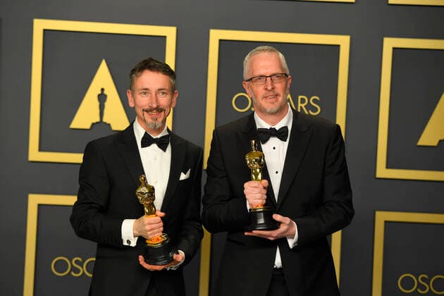 February 9, 2020, Los Angeles, California, USA: MARK TAYLOR AND STUART WILSON in the Press Room during the 92nd Academy Awards, presented by the Academy of Motion Picture Arts and Sciences (AMPAS), at the Dolby Theatre in Hollywood. Los Angeles USA - ZUMAz03_ 20200209_zbp_z03_464 Copyright: xKevinxSullivanx