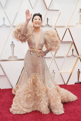 09 February 2020 - Hollywood, California - Sandra Oh. 92nd Annual Academy Awards presented by the Academy of Motion Picture Arts and Sciences held at Hollywood & Highland Center. Photo Credit: A.M.P.A.S. AdMedia 251036 2020-02-09 California Hollywood Etats-Unis  Copyright: xAdMediax STAR_251036_318