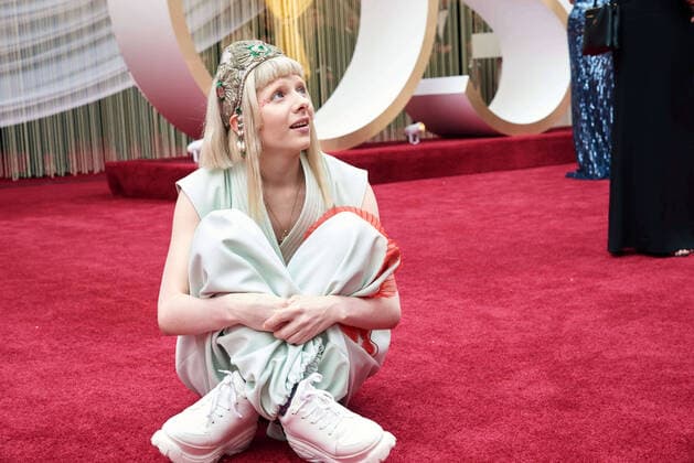 Aurora arrives on the red carpet of The 92nd OscarsÂ® at the DolbyÂ® Theatre in Hollywood, CA on Sunday, February 9, 2020. Los Angeles CA USA  Copyright: xValeriexDurantx 33967513PLX