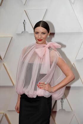 February 9, 2020, Los Angeles, California, USA: CAITRIONA BALFE during red carpet arrivals for the 92nd Academy Awards, presented by the Academy of Motion Picture Arts and Sciences (AMPAS), at the Dolby Theatre in Hollywood. Los Angeles USA - ZUMAz03_ 20200209_zbp_z03_509 Copyright: xKevinxSullivanx