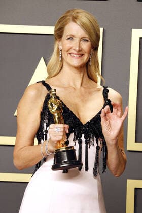 Laura Dern, the Actress and Award Winner Best Supporting Actress in the Winner Photocall at the 92 Academy Awards Oscars on 9 02 220 at the Press Room in Hollywood, Los Angeles 92th Annual Academy Awards Press Room Winner Photocall