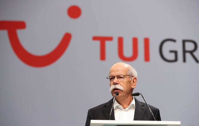 Hanover, 11 02 2020, The Chairman of the Supervisory Board of Tui AG, Dieter Zetschewewereitereithe Tui Groups Annual General Meeting in the TUI Arena, Tui, the worlds largest travel group, presents its business figures for the first quarter