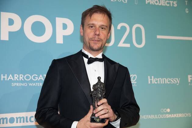 The following text was translated automatically NLD Amsterdam 20200211 - Presentation Edison Pop 2020, Armin van Buren wins an Award  Copyright: xHollandsexHoogtex xAnnekexJanssenx x406149812x