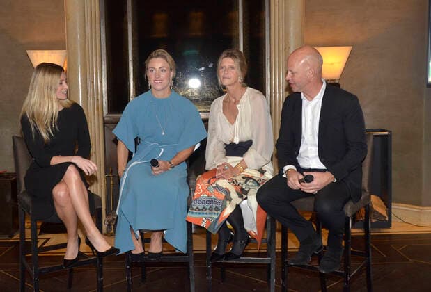 Angelique Kerber, Bayrischer Hof Munich, tennis, tennis player, 2018 Wimbledon champion Angelique Kerber has signed a sponsorship contract with the Danish jewellery brand Ole Lynggaard Copenhagen Grand Slam winner, professional tennis player, wants to carry the flag of the German team at the 2020 Olympic Games in Tokyo from presenter Christiane Imdahl, Angelique Kerber, Charlotte