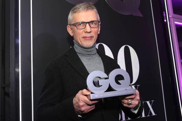 MOSCOW, RUSSIA â€“ FEBRUARY 12, 2020: Veteran Soviet ice hockey forward Igor Larionov attends a cocktail party marking the release of the annual GQ 100 Most Stylish Men rating. Vyacheslav Prokofyev TASS  TS0CE0D8