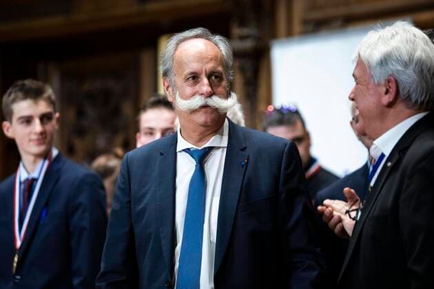 Paris, France, February 12th, 2020 - National Awards Ceremony for the Class of 2019 Winners of the competition Un des Meilleurs Apprentis de France - CMA France President Bernard Stalter  Copyright: xAlexisxSciardx