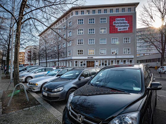 Berlin Mitte, Karl Liebknecht House, party headquarters of the party Die Linke Berlin