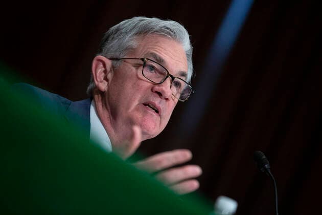 Chair of the Federal Reserve Jerome Powell testifies before the U.S. Senate Committee on Banking, Housing, and Urban Affairs at the United States Capitol in Washington D.C., U.S. on Wednesday, February 12, 2020. Copyright: xStefanixReynoldsx