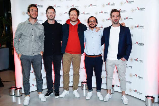 Vianney et Boulevard des Airs CELEBRITES : Photocall 35eme edition des Victoires de la Musique - Paris - 14 02 2020 GwendolineLeGoff Panoramic 