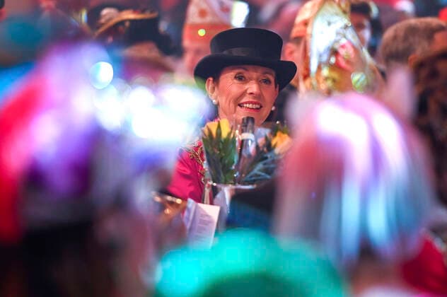 Henriette Reker at the 2 Recording of the ARD television session in the Gürzenich Cologne, 14 02 2020 Foto:xJ.xKrickx xFuturexImage
