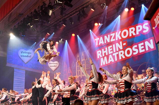 Rhine sailors at the 2 recording of the ARD television meeting in the Gürzenich Cologne, 14 02 2020 Foto:xJ.xKrickx xFuturexImage