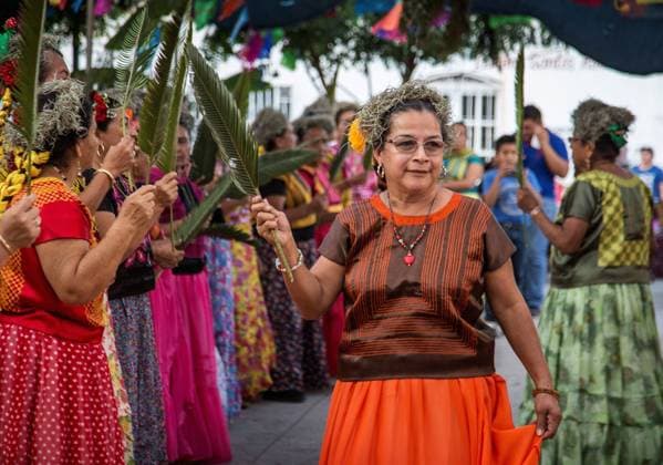 IMAGO Cultures of the world, Zapotec Kultur in Mexiko Indigenous inhabitants perform ancestral dances and pilgrimages, during the festivities that coincide with the beginning of the Zapotec agricultural calendar, in the Isthmus of Tehuantepec, in the state of Oaxaca, Mexico, 15 February 2020. Agricultural calendar in southern Mexico begins with rituals !ACHTUNG: NUR REDAKTIONELLE NUTZUNG!  Copyright: xLuisxVillalobosx AME3235 20200216-637174266921885702