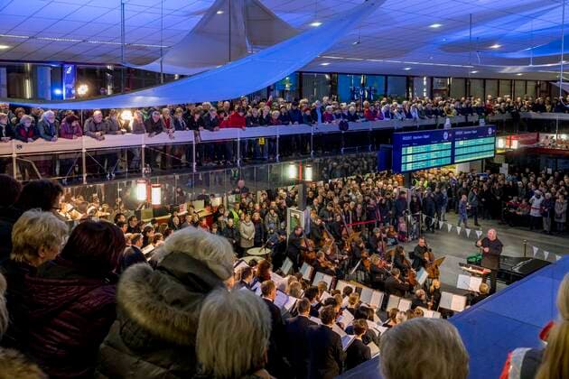 Commemorative Concert at Cottbus Central Station DEU Brandenburg Cottbus Â Commemorative Concert at Cottbus Central Station Music from three centuries resounde