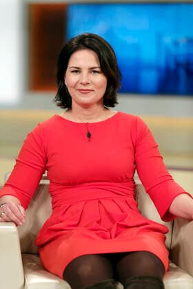 Annalena Baerbock 2020 02 16, Berlin, Germany Annalena Baerbock Bündnis 90 Die Grünen, party chairwoman, guest of Anne Will on the First German Television Topic of the discussion round Politics in crisis mode who still holds the country together
