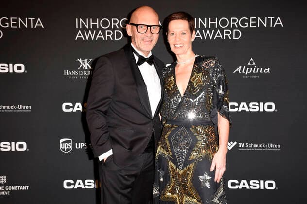 Klaus Dittrich with his wife Margit at the presentation of the 4 Inhorgenta Award 2020 in the BMW Welt Munich, 16 02 2020 Foto:xS.xAdamx xFuturexImage