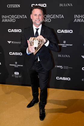 Markus Rettig with the est Watch Design for Frederique Constant at the presentation of the 4 Inhorgenta Award 2020 at BMW Welt Munich, 16 02 2020 Foto:xS.xAdamx xFuturexImage