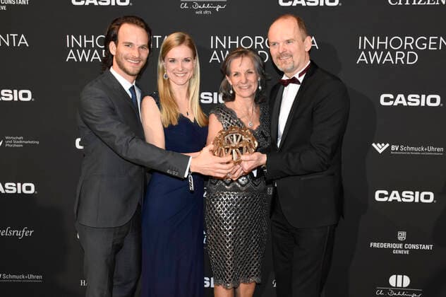 Fashion Jewelry Award for jewelry manufacturer Bernd Wolf at the presentation of the 4 Inhorgenta Award 2020 in the BMW Welt Munich, 16 02 2020 Foto:xS.xAdamx xFuturexImage