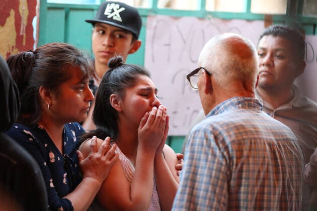 February 17, 2020 EUM20200217SOC38 JPG MEXICO CITY, Femicide Feminicidio CDMX February 17, 2020 Aspects of the delivery of the remains of the murdered child Fatima to her home, where relatives, neighbors and friends were waiting for her to say goodbye, in a climate of deep consternation in the town of Tulyehualco, in the municipality of Xochimilco, south of Mexico City Photo Agencia EL UNIVERSAL AFBV  - ZUMAu78_ 20200217_zaf_u78_053 Copyright: xValentexRosasx