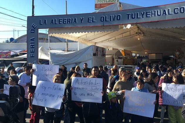 February 17, 2020 EUM20200217SOC44 JPG MEXICO CITY, FeminicideFeminicidio CDMX This Monday, February 17, 2020, parents protested at the Enrique Rebsamen school, located in the center of the town of Tuyehualco, for the femicide of the minor Fatima authorities of the campus met with them Photo Agency EL UNIVERSALArmando MartinezAFBV  - ZUMAu78_ 20200217_zaf_u78_077 Copyright: xElxUniversalx