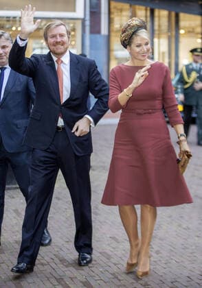 2020 Bilder des Jahres, Entertainment 02 Februar Entertainment Themen der Woche KW08 Entertainment Bilder des Tages 18-02-2020 Amsterdam Queen Maxima and King Willem-Alexander arriving for during the seminar Indonesia and the Netherlands: a joint future at the Brakke Grond in Amsterdam. The seminar, organized by DutchCulture, is the run-up to the state visit to the Republic of Indonesia in March.  Copyright: xPPEx
