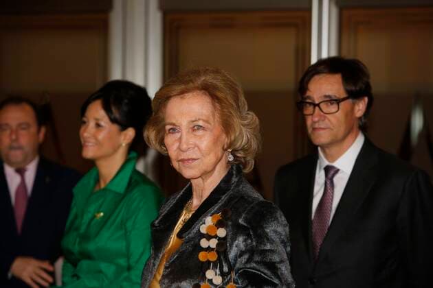 The queen Sofia attends a concert by Francisco Luzon Foundation for Amyotrophic Lateral Sclerosis Photo by Jose Cuesta 261 Cordon Press Cordon Press  JosexCuesta