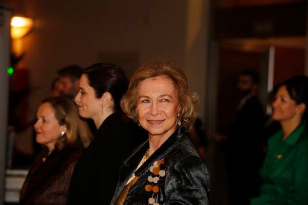 The queen Sofia attends a concert by Francisco Luzon Foundation for Amyotrophic Lateral Sclerosis Photo by Jose Cuesta 261 Cordon Press Cordon Press  JosexCuesta