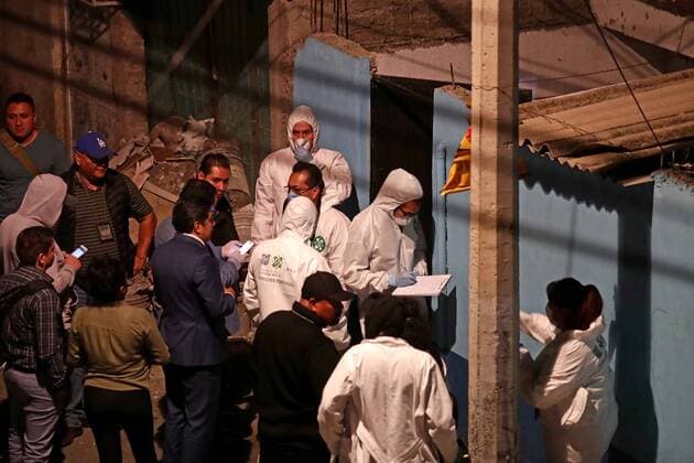 February 18, 2020 EUM20200218SOC48 JPG MEXICO CITY CityCDMX Feminicide February 18, 2020 Elements of the Secretary of Citizen Security SSC and the Investigation Police PDI conducted a search of a home in Xochimilco where the woman who took little Fatima on February 11 from the primary school Enrique Rebsamen Photo Agency EL UNIVERSALDiego Simon SanchezEELG  - ZUMAu78_ 20200218_zaf_u78_136 Copyright: xElxUniversalx