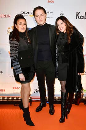 Guest, David Zechbauer and Alice Brauner at the Askania Award 2020 in the Wintergarten Variete Berlin, 18 02 2020 Foto:xF.xKernx xFuturexImage