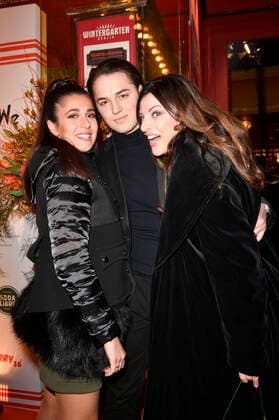 Guest, David Zechbauer and Alice Brauner at the Askania Award 2020 in the Wintergarten Variete Berlin, 18 02 2020 Foto:xF.xKernx xFuturexImage