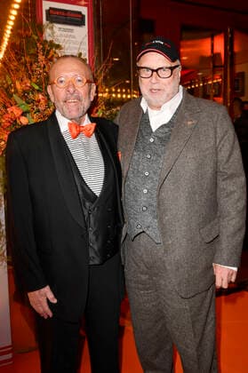 Leonhard R Müller and Thomas Thieme at the Askania Award 2020 in the Wintergarten Variete Berlin, 18 02 2020 Foto:xF.xKernx xFuturexImage