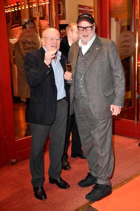 Volker Schlöndorff and Thomas Thieme at the Askania Award 2020 in the Wintergarten Variete Berlin, 18 02 2020 Foto:xF.xKernx xFuturexImage