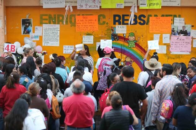 February 19, 2020 EUM20200219SOC12 JPG MEXICO CITY CityCDMX Feminicide February 19, 2020 Parents demand that the school where child Fatima studied just implement safety protocols and agents make patrols Photo Agency EL UNIVERSALValente RosasEELG  - ZUMAu78_ 20200219_zaf_u78_096 Copyright: xElxUniversalx