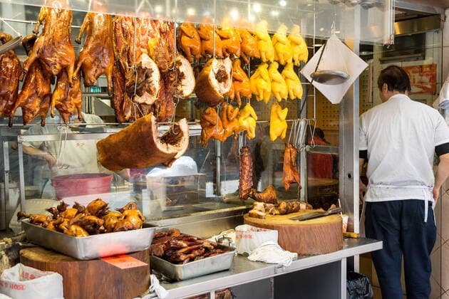 Streetfood-Impressionen aus Hongkong, China *** Streetfood impressions from Hong Kong, China 1098001200