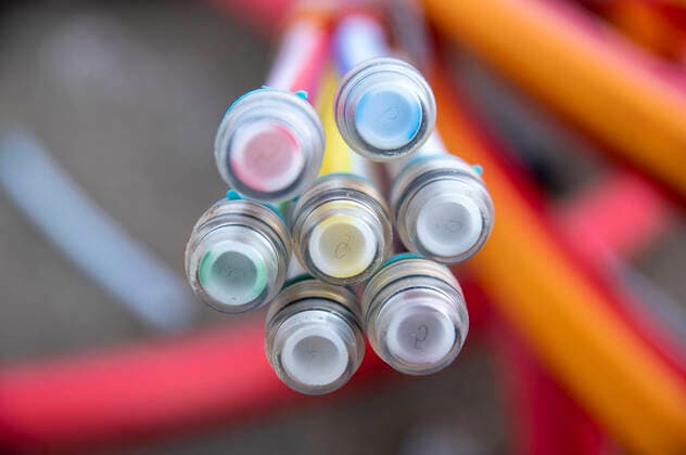 Fibre optic cable in Cologne Lind Cologne, 21 02 2020 Foto:xR.xSchmiegeltx xFuturexImage