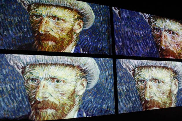 February 21, 2020 EUM20200221CUL04 JPG MEXICO CITY ExhibitionExposicion Van Gogh 21 de febrero de2020 Aspects of the exhibition Van Gogh Alive The Experience at the Monumento a la Madre in Mexico City Photo Agency EL UNIVERSALKarina ContrerasEELG  - ZUMAu78_ 20200221_zaf_u78_021 Copyright: xElxUniversalx