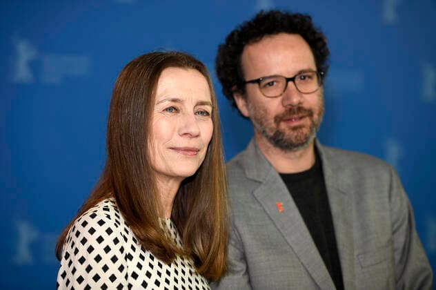 Mariette Rissenbeek and Carlo Chatrian at the Photocall with the directors of the Berlinale 2020 70 Berlin International Film Festival at the Hotel Grand Hyatt Berlin, 23 02 2020 Foto:xC.xNiehausx xFuturexImage