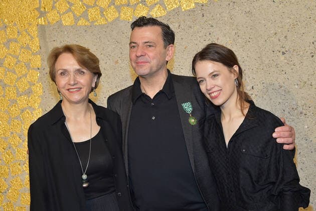 Award of the French Cultural Order Anne Marie Descotes, French Ambassador to Germany, Christian Petzold Ð director, Paula Beer Arrival for the award of the Ordre Officier des Arts et des Lettres Order of Arts and Literature on the occasion of the 70 Berlinale at the French Embassy in Berlin on 24 02 2020 PPM