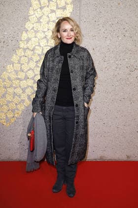 Katharine Mehrling, the actress at the award ceremony of the Order of Knights for Art and Literature during the Berlinale Soiree Francaise du Cinema in the French Embassy on 24 02 2020 in Berlin Berlin Berlinale 2020 Soiree Francaise du Cinema Award of the Order Chevalier des Arts et des Lettre in Berlin