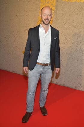 Award of the French Cultural Order Fabian Gasmia, detail film, producer Arrival for the award of the Ordre Officier des Arts et des Lettres Order of Arts and Literature on the occasion of the 70 Berlinale at the French Embassy in Berlin on 24 02 2020 PPM