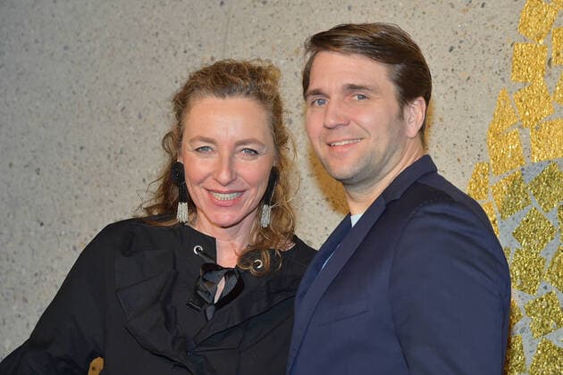 Award of the French cultural order Diana IIjine, Filmfest Muenchen with Pierre Kiwitt Arrival for the award of the Ordre Officier des Arts et des Lettres Order of Arts and Literature on the occasion of the 70 Berlinale at the French Embassy in Berlin on 24 02 2020 PPM
