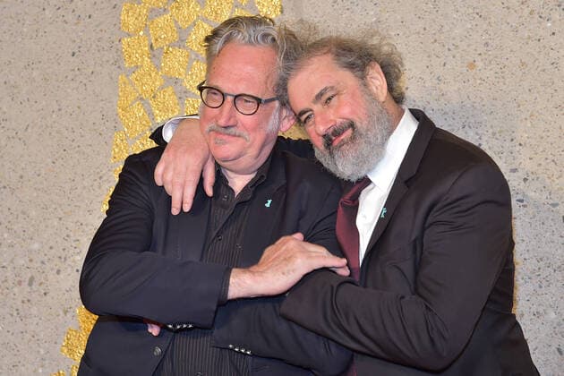 Award of the French cultural order Beno t DelŽpine, Gustave Kervern Arrival for the award of the Ordre Officier des Arts et des Lettres Order of Arts and Literature on the occasion of the 70 Berlinale at the French Embassy in Berlin on 24 02 2020 PPM