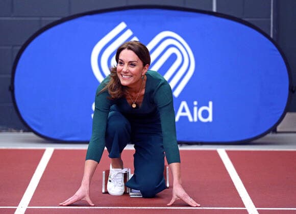 2020 Bilder des Jahres, Entertainment 02 Februar Entertainment Bilder des Tages . 26 02 2020. London, United Kingdom.The Duchess of Cambridge during a SportsAid event at the London Stadium, United Kingdom.  xPoolx xi-Imagesx IIM-20832-0001